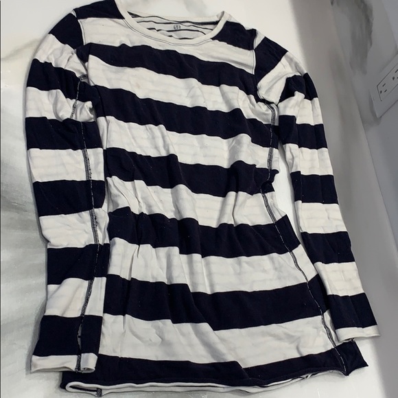 Cotton stretch reversible LS Tee lululemon navy st - Picture 4 of 7